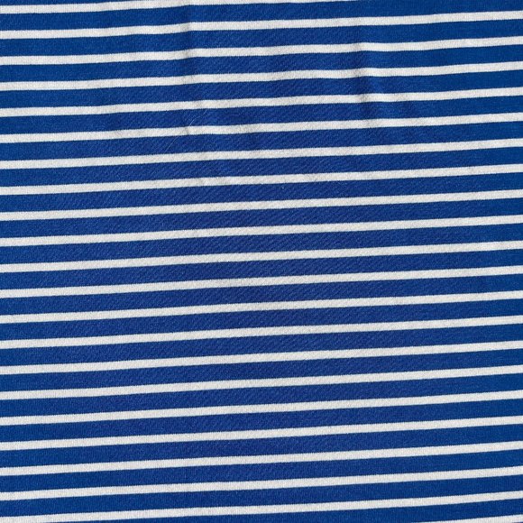 Cupio Cold Shoulder Short Sleeve Striped Knit A-Line Trapeze Dress, Size Small - Picture 7 of 9